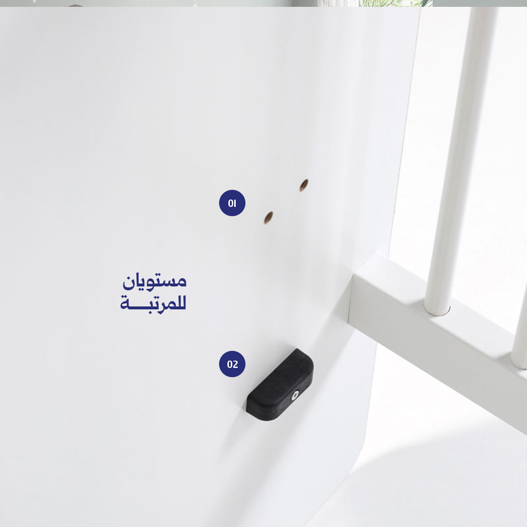 سرير ميدي 75×125 سم (روك – الهزّ)