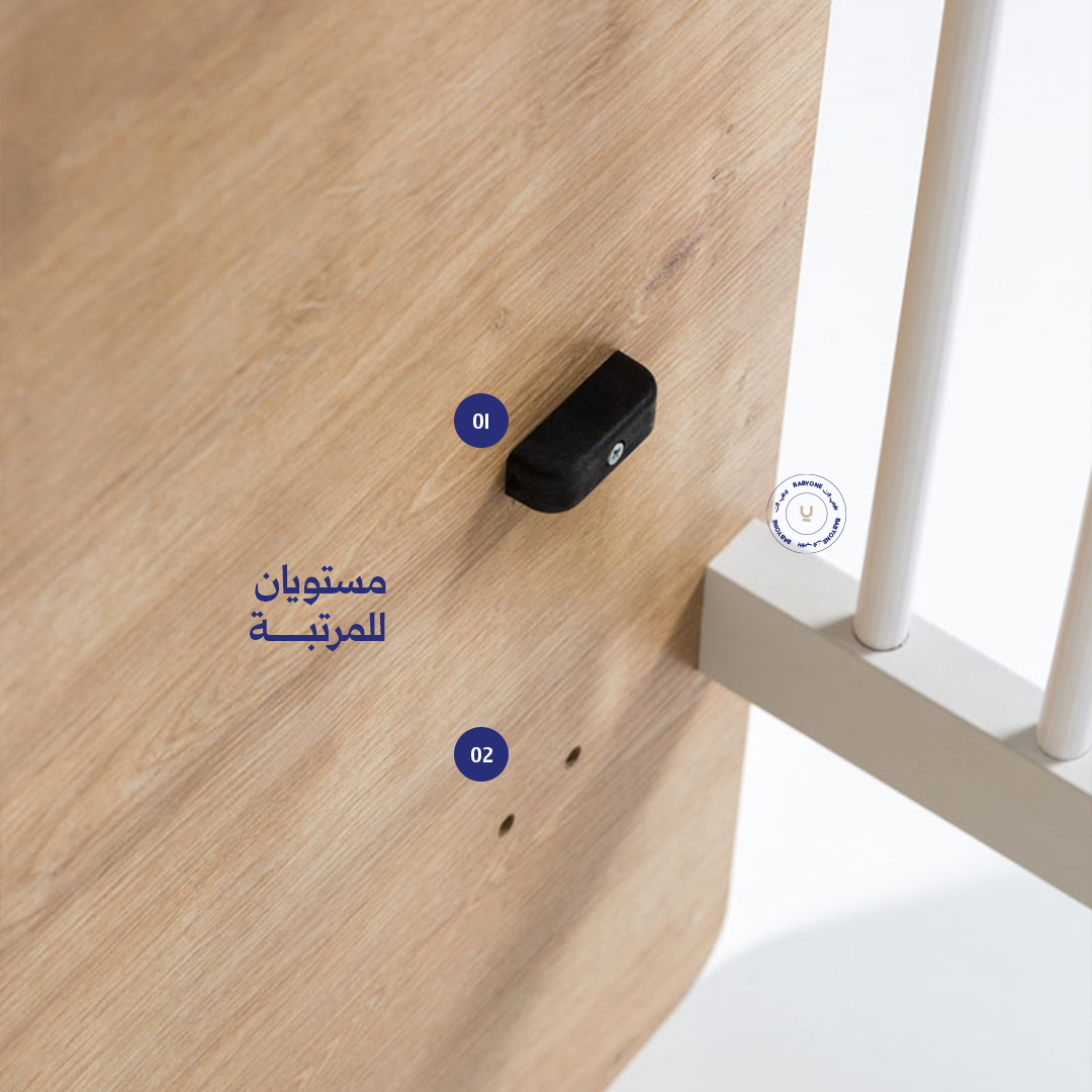 سرير ميدي 75×125 سم (روك – الهزّ)