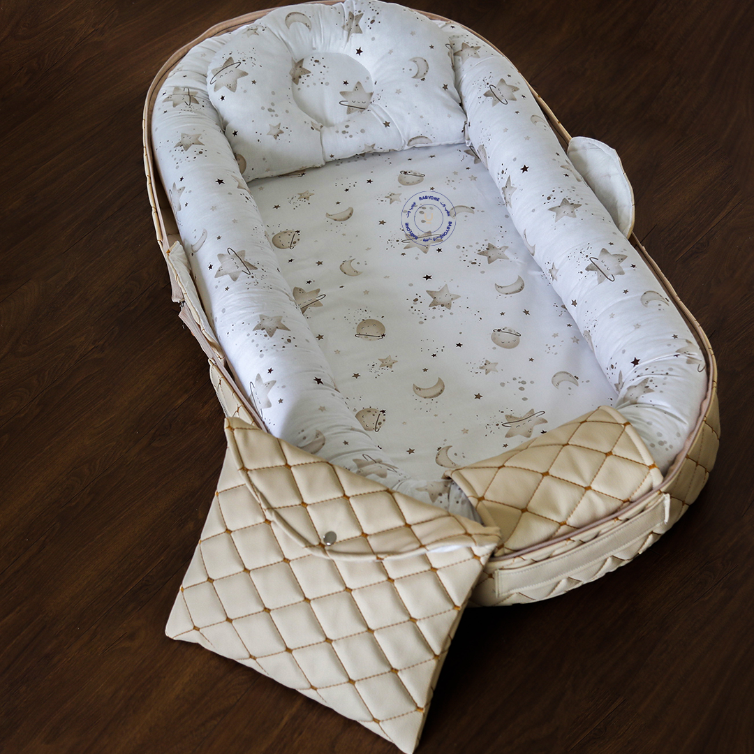 "الحضن المتنقل "المهد المحمول (بيج)