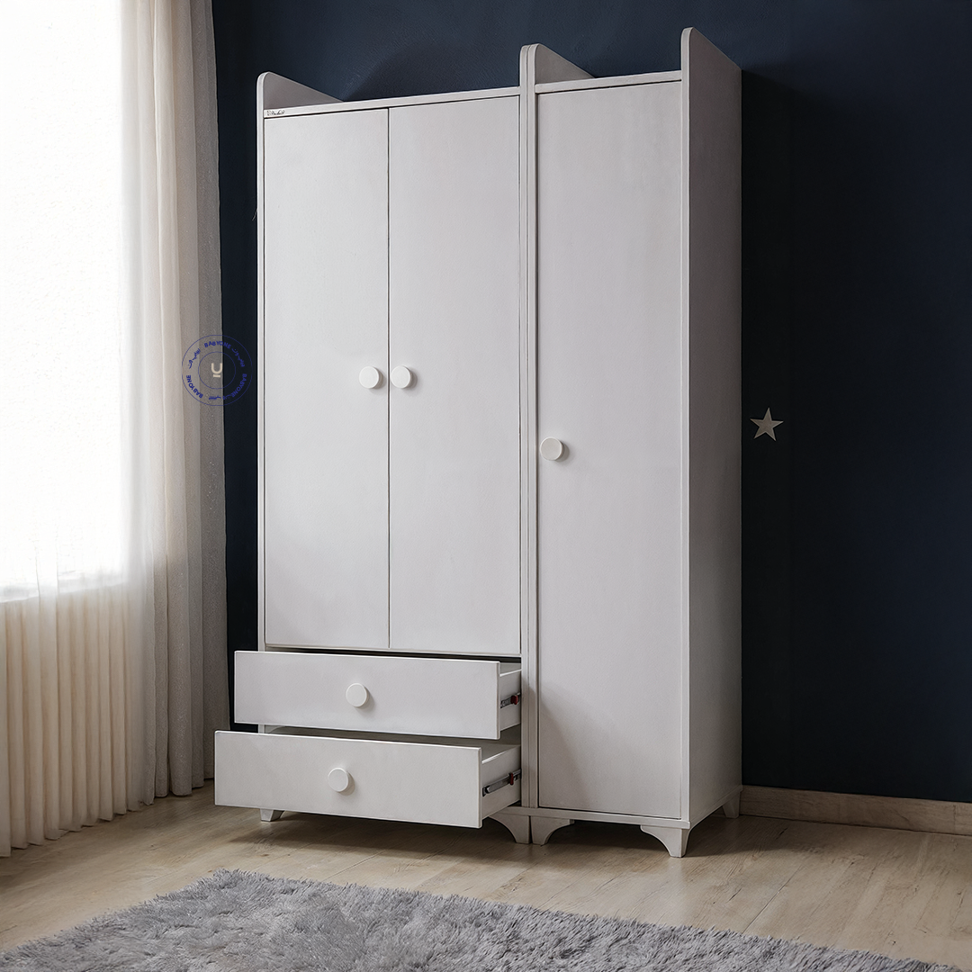 خزانة باني لملابس الأطفال – 3 أبواب