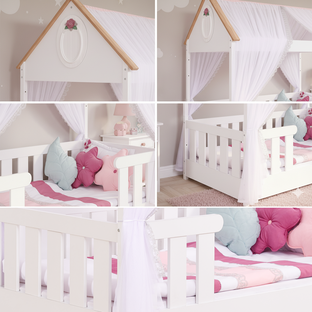 سرير مونتوسوري فلورا