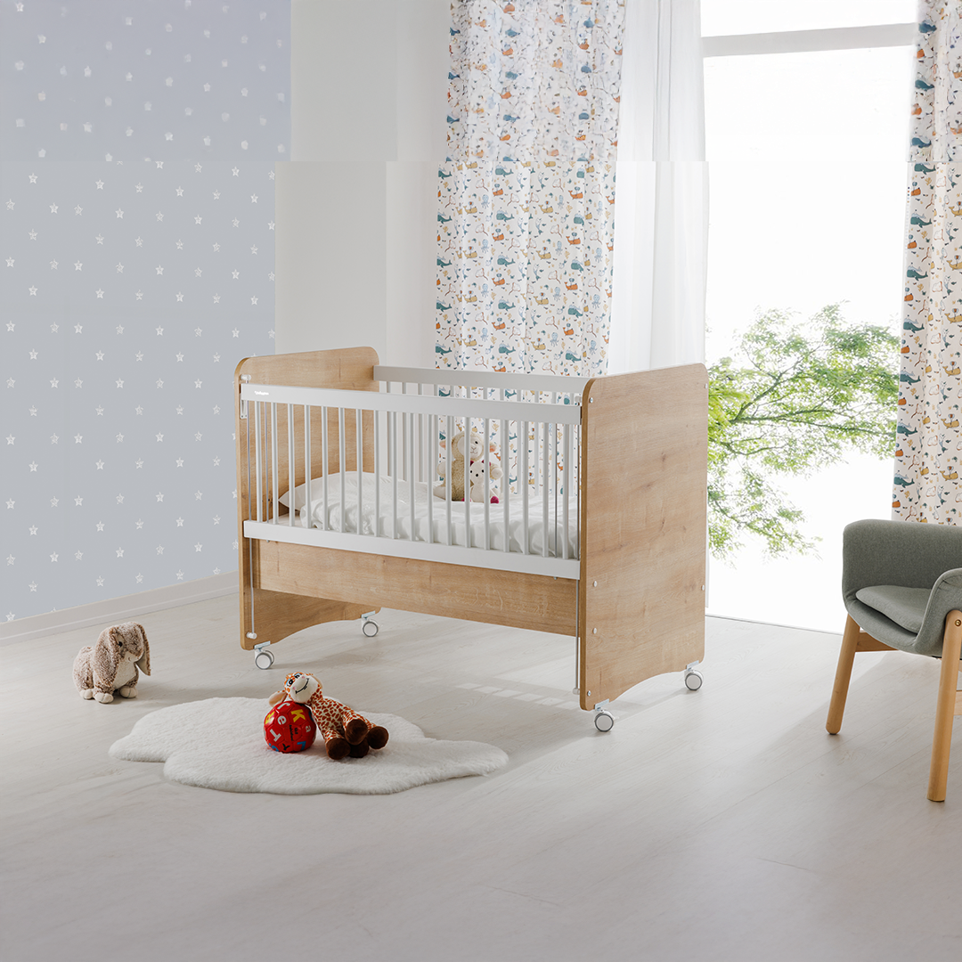 سرير سوما  75×125 سم (موف عجلات)