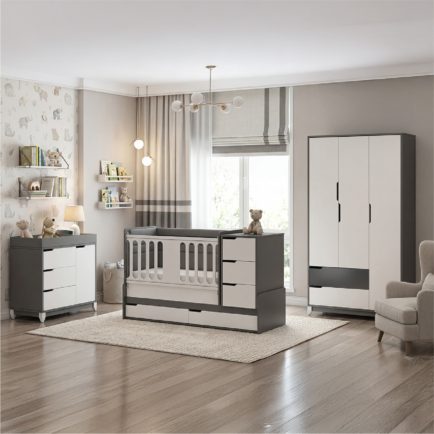 غرفة سراي الفضية - BabyOne