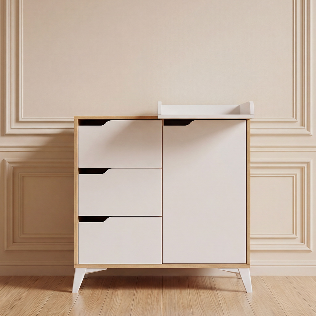 BabyOne غرفة سراي الملكية, children's bedroom set with elegant furniture and decorative elements, shown in the image.
