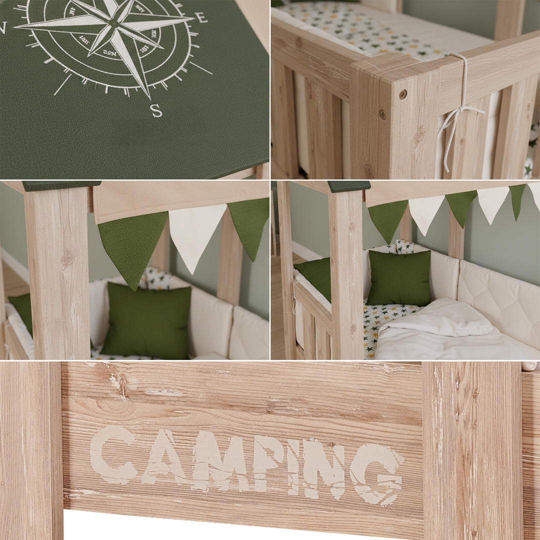 سرير مونتوسوري كامب