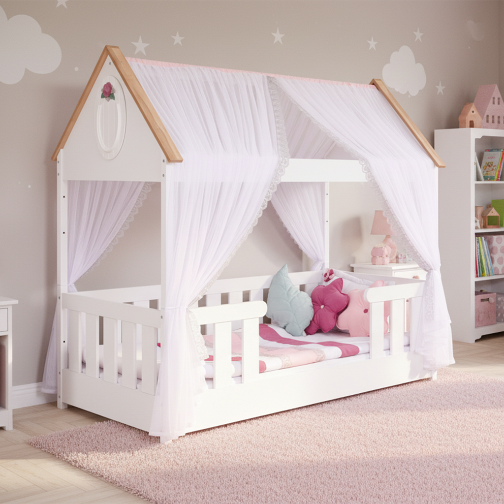 سرير مونتوسوري فلورا