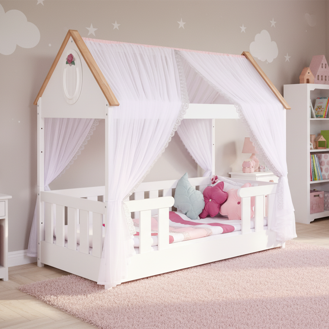 سرير مونتوسوري فلورا