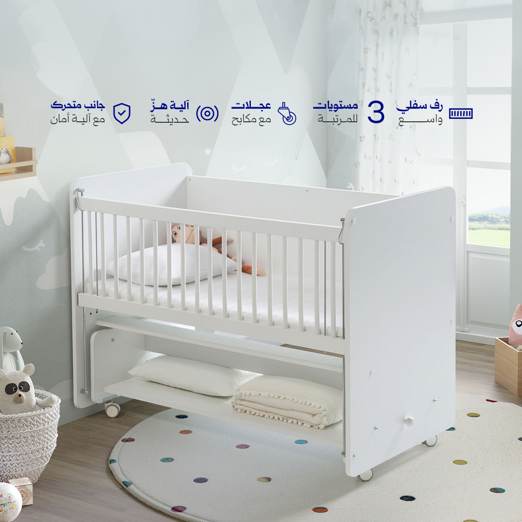 سرير ألفا  75×125 سم (خشبي)