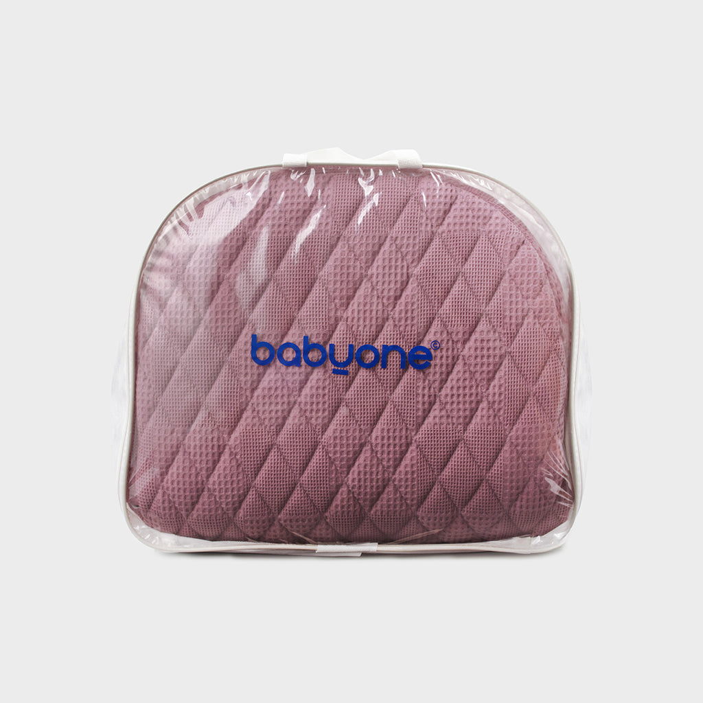 BabyOne portable cradle "Al-Hadn Al-Mutanqal" baby moses basket with soft fabric and sturdy frame, designed for newborn comfort.